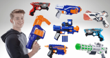 Nerf Pistole mit Laser